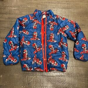 Disney Blue and Red Spider-Man Jacket